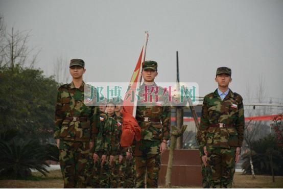 西翔航空學院九江校區舉行軍訓匯演暨開學典禮