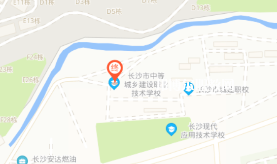 長沙市中等城鄉(xiāng)建設(shè)職業(yè)技術(shù)學(xué)校地址