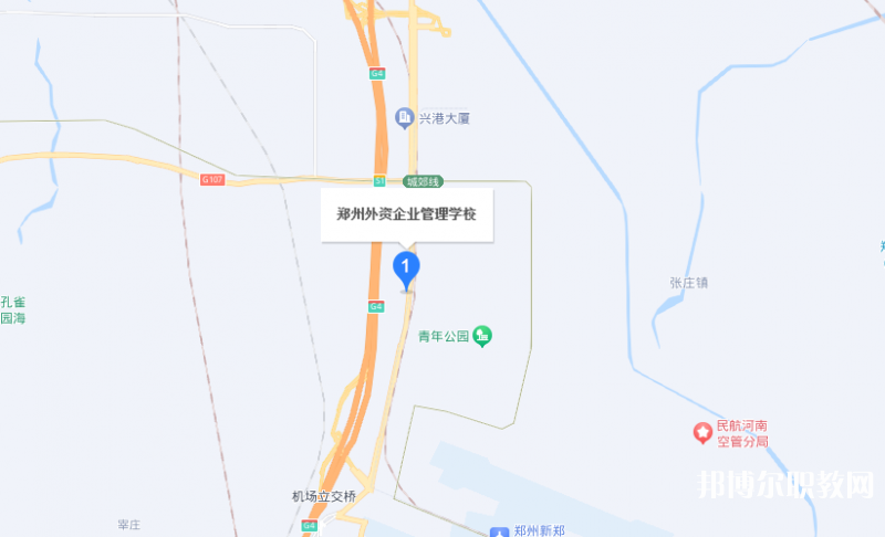 鄭州外資企業管理中等專業學校地址，乘車路線