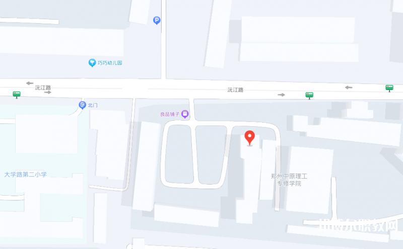 鄭州市綠野科技中等專業學校地址，乘車路線