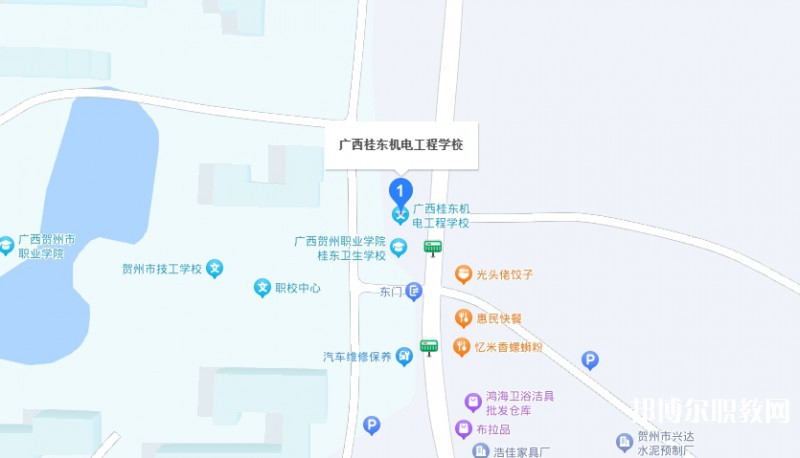 桂東機(jī)電工程學(xué)校地址，乘車路線