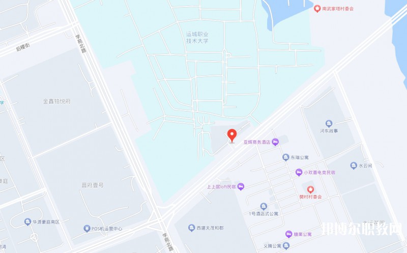 運城宏源工業技術學校地址，乘車路線