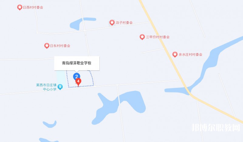 青島綠澤美術職業學校地址，乘車路線