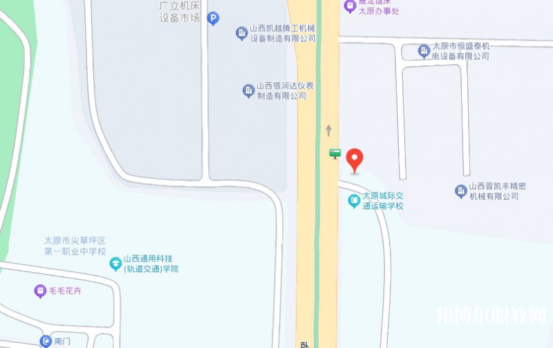 太原市立達職業中學校地址，乘車路線