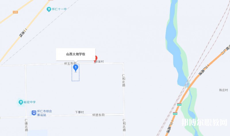 懷仁市大地學校職業(yè)高中部地址，乘車路線