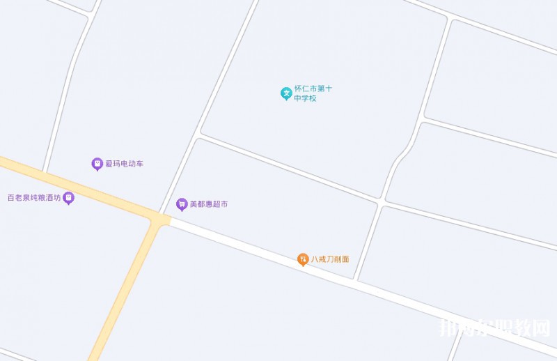 懷仁市知行職業學校地址，乘車路線